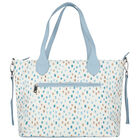 Ivory & Blue Baby Changing Bag, 2, hi-res